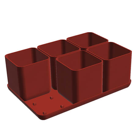 pots semis 3D